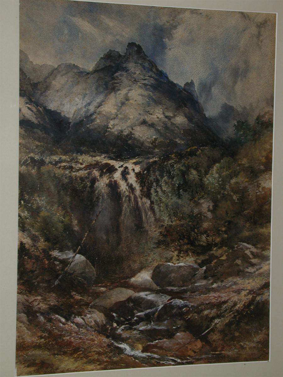Mountain Waterfall